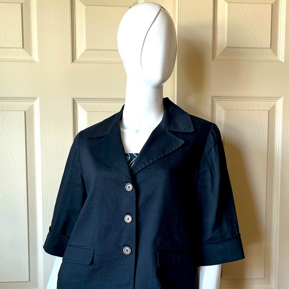 Elie Tahari - women’s linen jacket (Size S) - Picture 1 of 4